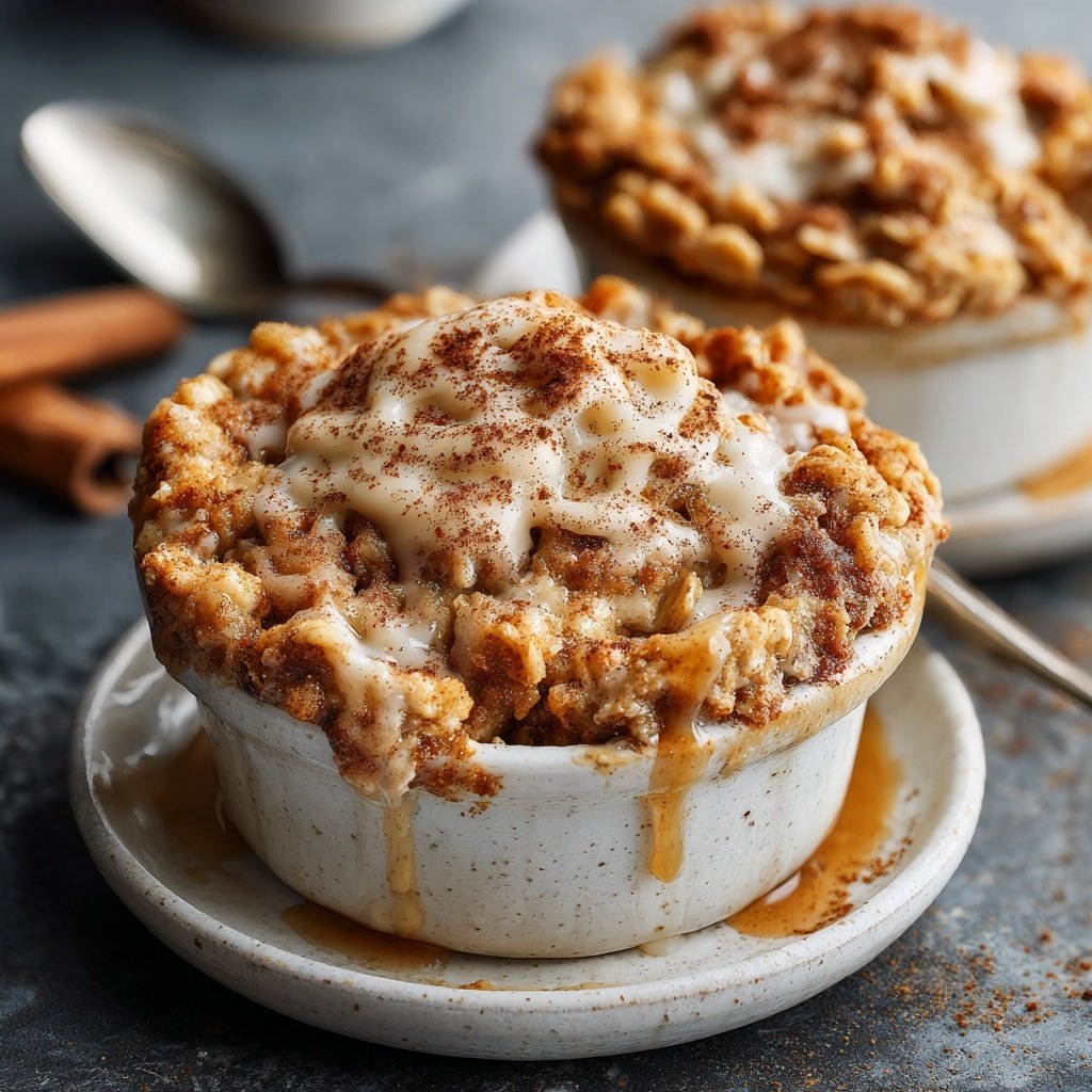 Vanilla Cinnamon Baked Oats