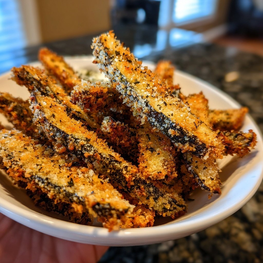 Crispy Eggplant Veggie Fries