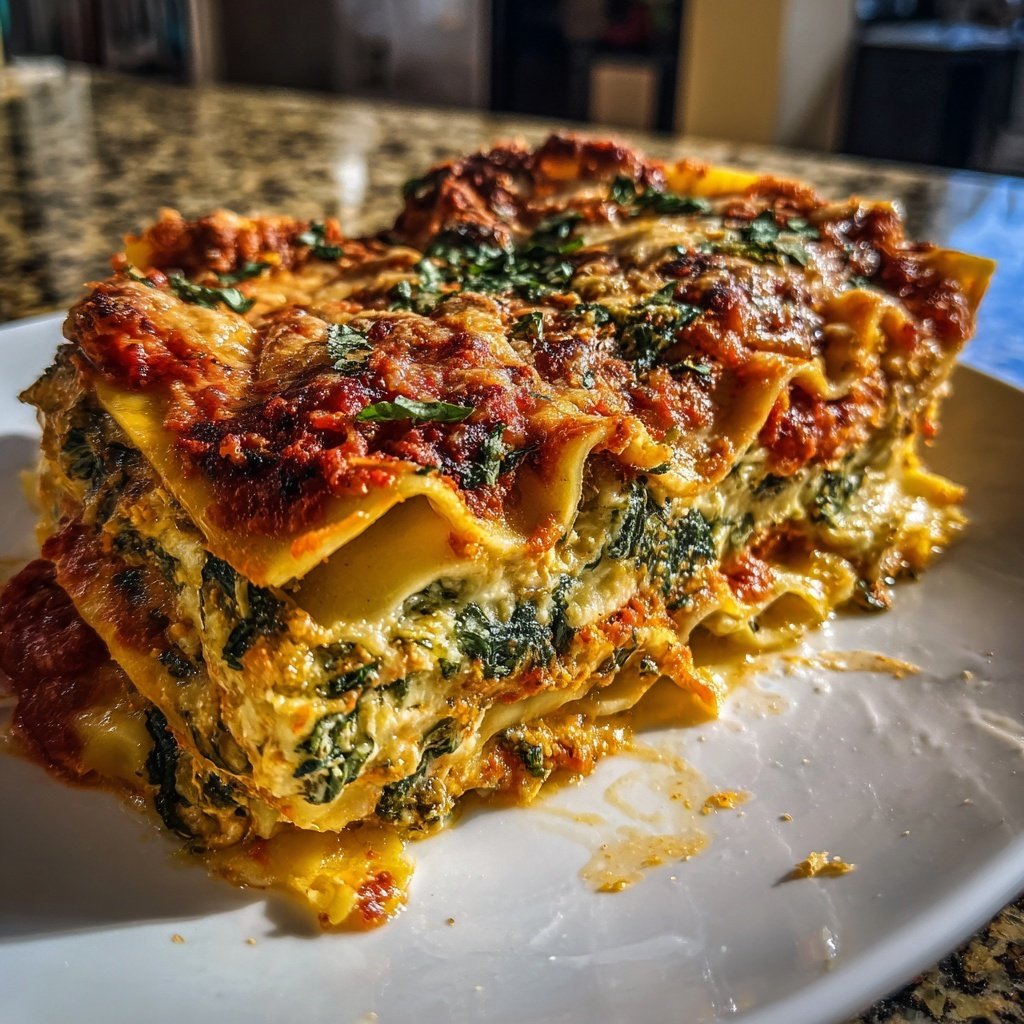 Sunday Baked Vegetable Lasagna