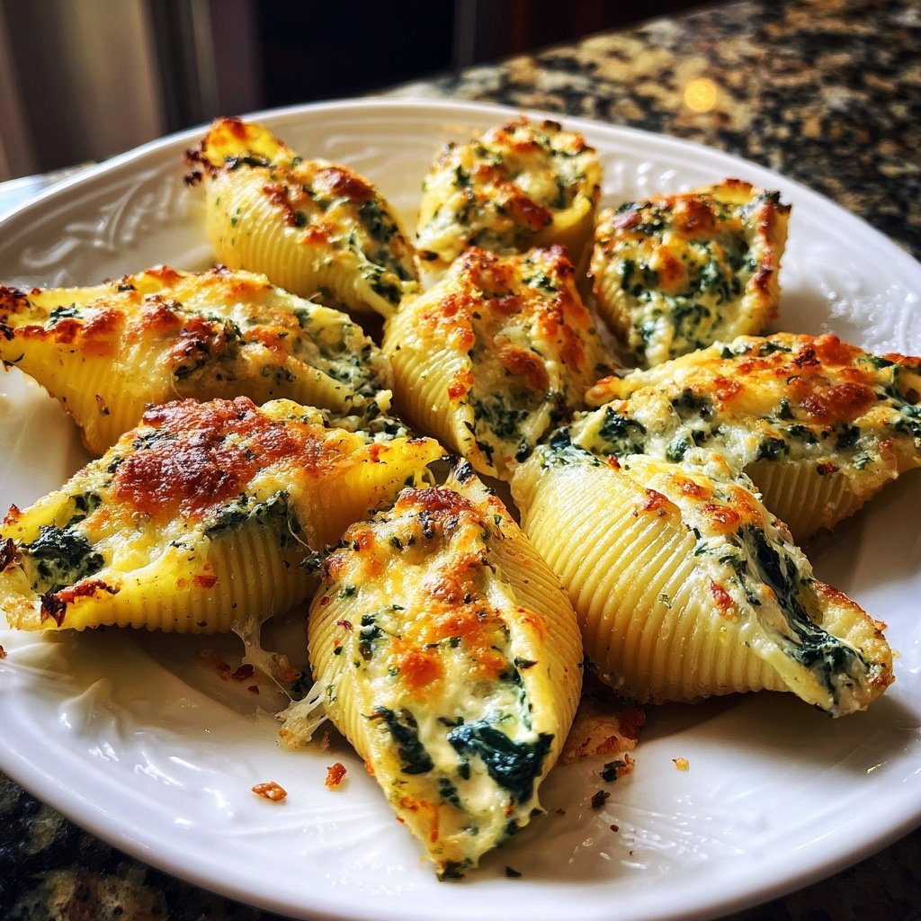 Stuffed Shells with Cheese