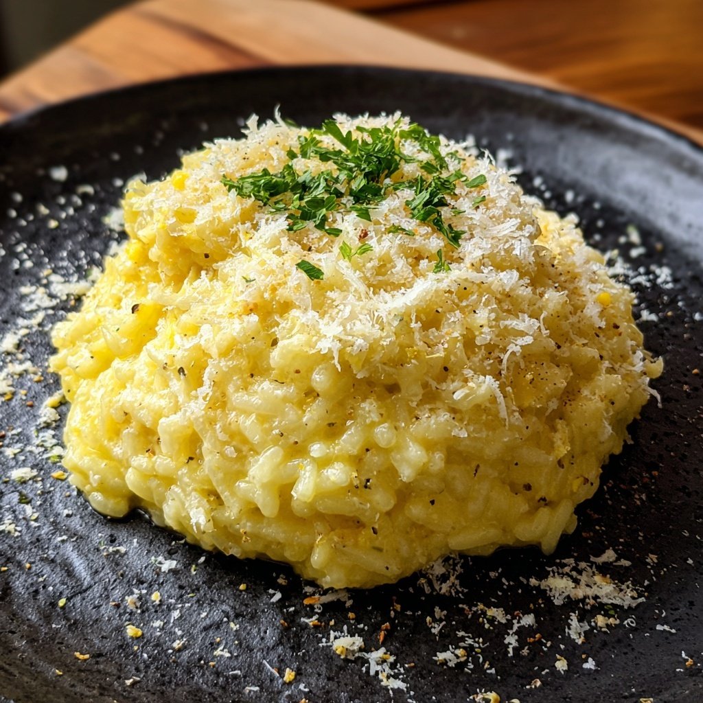 Romantic Lemon Parmesan Risotto