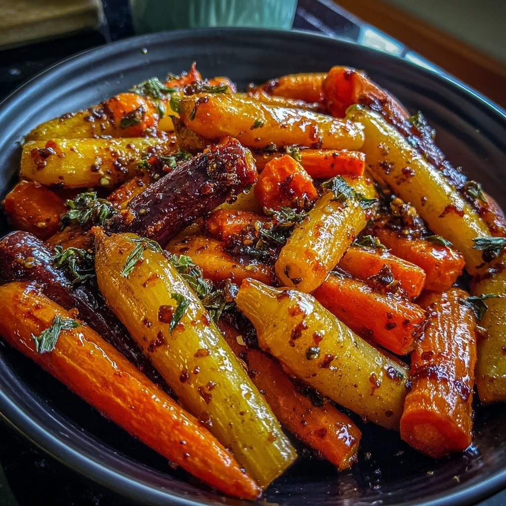 Jamaican Roasted Carrot Medley