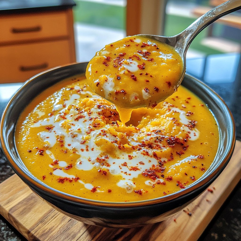 Spicy Pumpkin Squash Soup