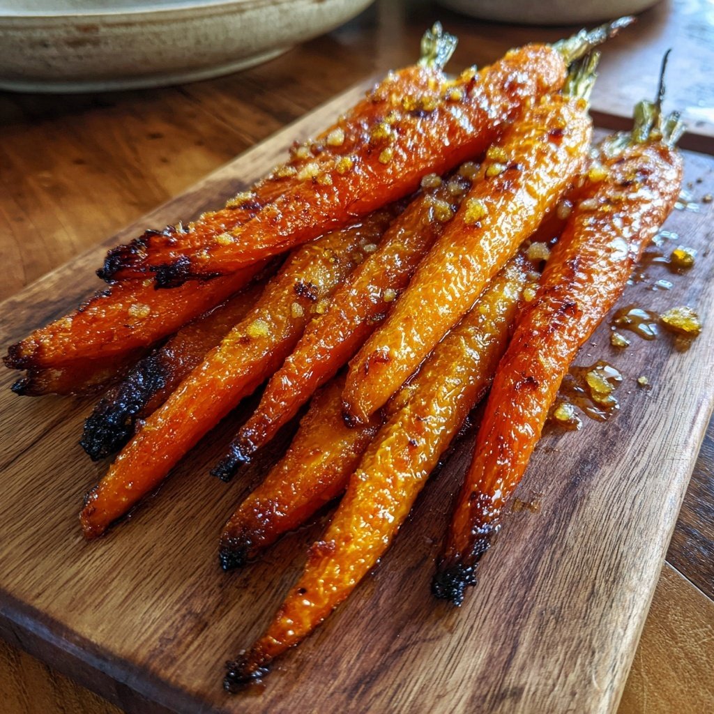 Roasted Carrots With Honey